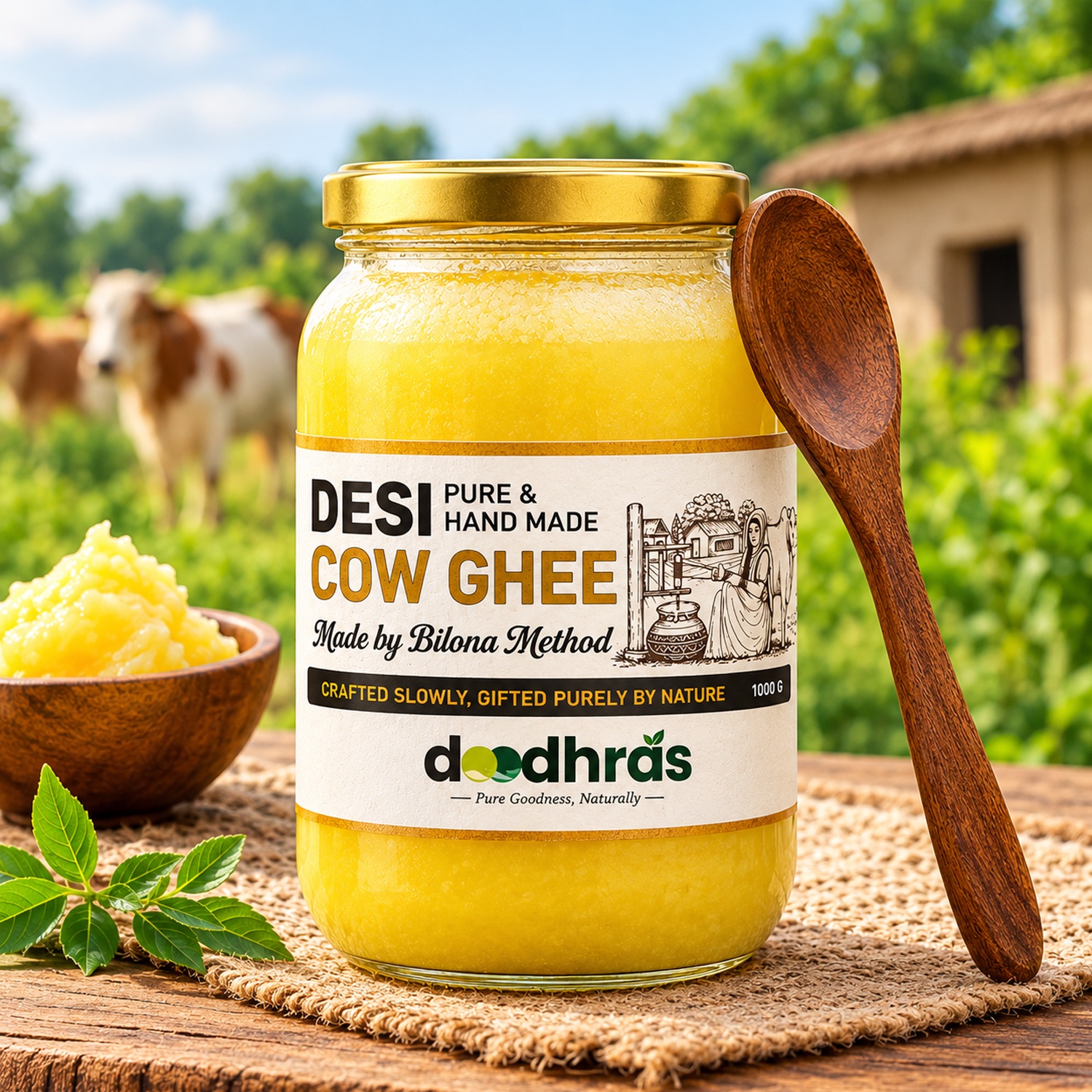 A2 Desi Cow Ghee (1kg)