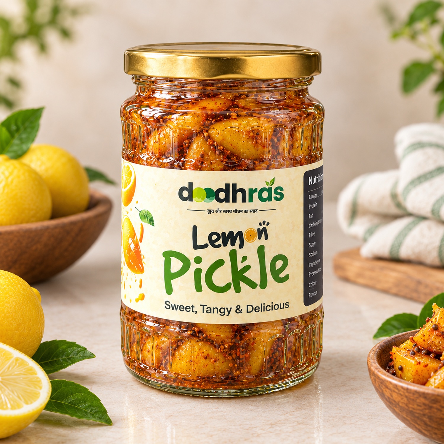 Lemon Pickle Tangy (500g)