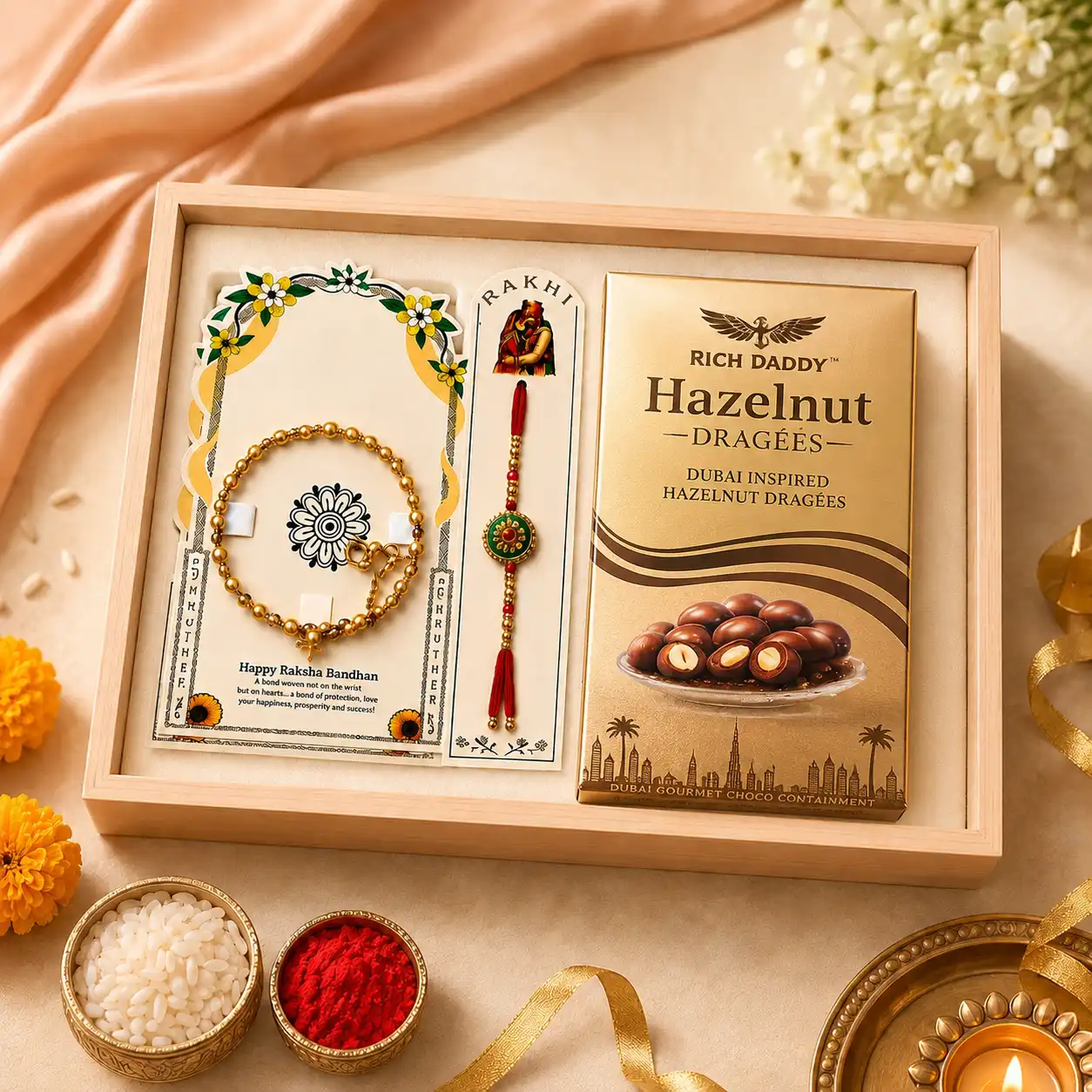 Bhai Bhabhi Rakhi With Choconuts